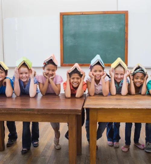 cute-pupils-smiling-classroom